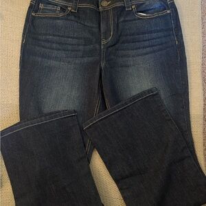 LEI Dark Indigo Junior Flare Jeans